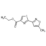 CAS#: 175277-28-8， Ethyl 2-(5-Methyl-1,2-Oxazol-3-Yl)-1,3-Thiazole-4-Carboxylate