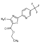 CAS#: 175277-54-0， Ethyl 4-Methyl-2-[5-(Trifluoromethyl)-2-Pyridinyl]-1,3-Thiazole-5-Carboxylate