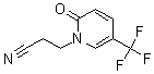 结构式 CAS# 175277-71-1, 1-(2-氰基乙基)-5-(三氟甲基)吡啶-2(1H)-酮