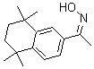 CAS#: 175278-31-6， 1-(5,6,7,8-Tetrahydro-5,5,8,8-Tetramethyl-2-Naphthalenyl)-Ethanone Oxime