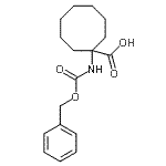 CAS#: 175407-63-3， 1-{[(Benzyloxy)Carbonyl]Amino}Cyclooctanecarboxylic Acid