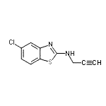 CAS#: 175841-13-1， 5-Chloro-N-(2-Propyn-1-Yl)-1,3-Benzothiazol-2-Amine