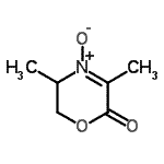 CAS#: 175853-82-4， 3,5-Dimethyl-5,6-Dihydro-2H-1,4-Oxazin-2-One 4-Oxide