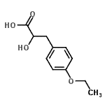 CAS#: 175897-65-1， 3-(4-Ethoxyphenyl)-2-Hydroxypropanoic Acid