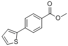 结构式 CAS# 17595-86-7, 4-噻吩-2-基苯甲酸甲酯