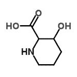CAS#: 176019-05-9， 3-Hydroxy-2-Piperidinecarboxylic Acid