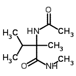 CAS#: 176039-45-5， N<Sup>2</Sup>-Acetyl-N,3-Dimethylisovalinamide