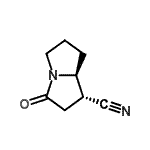 CAS#: 176040-34-9， (1R,7aS)-3-Oxohexahydro-1H-Pyrrolizine-1-Carbonitrile