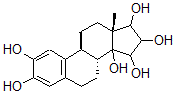 CAS#: 176219-89-9， (8R,9S,13R)-13-Methyl-7,8,9,11,12,15,16,17-Octahydro-6H-Cyclopenta[a]Phenanthrene-2,3,14,15,16,17-Hexol