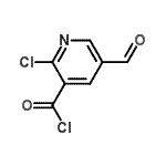 CAS#: 176433-51-5， 2-Chloro-5-Formylnicotinoyl Chloride