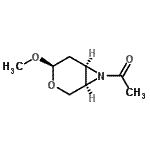 CAS#: 176966-37-3， 1-[(1R,4R,6R)-4-Methoxy-3-Oxa-7-Azabicyclo[4.1.0]Hept-7-Yl]Ethanone