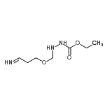CAS#: 177030-59-0， Ethyl 2-[(3-Iminopropoxy)Methyl]Hydrazinecarboxylate