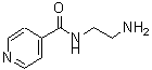 结构式 CAS# 17704-88-0, N-(2-氨基乙基)异烟酰胺