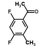 CAS#: 177211-27-7， 1-(2,4-Difluoro-5-Methyl-Phenyl)Ethanone