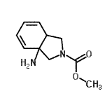CAS#: 177336-97-9， Methyl 3A-Amino-1,3,3A,7A-Tetrahydro-2H-Isoindole-2-Carboxylate