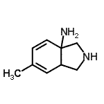 CAS#: 177337-06-3， 6-Methyl-1,2,3,7a-tetrahydro-3aH-isoindol-3a-amine