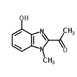 CAS#: 177478-25-0， 1-(4-Hydroxy-1-Methyl-1H-Benzimidazol-2-Yl)Ethanone