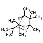 CAS#: 17749-62-1， 1,3,5,7,9,9,10,10-Octamethyl-2,4,6,8-Tetrathiatricyclo[3.3.1.1<Sup>3,7</Sup>]Decane