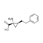 CAS#: 177540-27-1， (1S,2S)-1-Amino-2-(2-Phenylethyl)Cyclopropanecarboxylic Acid
