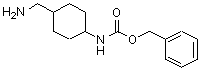 结构式 CAS# 177582-74-0, [4-(氨基甲基)环己基]氨基甲酸苄酯