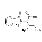 CAS#: 177785-47-6， (2S,3S)-3-Methyl-2-(3-Oxo-1,2-Benzothiazol-2(3H)-Yl)Pentanoic Acid