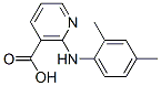 structure of CAS# 17782-10-4, 2-[(2,4-Dimethylphenyl)Amino]Nicotinic Acid
