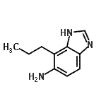 CAS#: 177843-33-3， 4-Propyl-1H-Benzimidazol-5-Amine