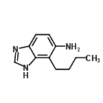 CAS#: 177843-34-4， 4-Butyl-1H-Benzimidazol-5-Amine