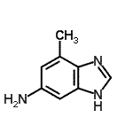 CAS#: 177843-74-2， 4-Methyl-1H-Benzimidazol-6-Amine