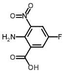 CAS#: 177960-62-2， 2-Amino-5-Fluoro-3-Nitrobenzoic Acid