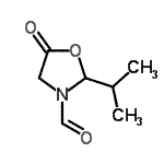 CAS#: 177963-76-7， 2-Isopropyl-5-Oxo-1,3-Oxazolidine-3-Carbaldehyde