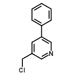 CAS#: 177976-31-7， 3-(Chloromethyl)-5-Phenylpyridine