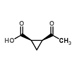 CAS#: 178033-28-8， (1R,2S)-2-Acetylcyclopropanecarboxylic Acid