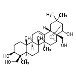 CAS#: 17806-68-7， (3beta,16alpha,21alpha,22alpha)-16,21-Epoxyolean-12-Ene-3,22,24,28-Tetrol