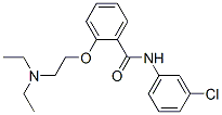 CAS 登录号：17822-73-0， N-(3-氯苯基)-2-[2-(二乙基氨基)乙氧基]苯甲酰胺