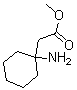 结构式 CAS# 178242-64-3, 1-氨基-环己烷乙酸甲酯