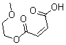 CAS 登录号：17831-64-0， (2Z)-2-丁烯二酸 1-(2-甲氧基乙基)酯