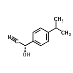 CAS 登录号：178357-23-8， (2S)-羟基(4-异丙基苯基)乙腈