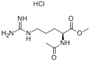 结构式 CAS# 1784-05-0, N2-乙酰基-L-精氨酸甲酯单盐酸盐