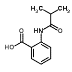 CAS#: 17840-96-9， 2-(Isobutyrylamino)Benzoic Acid