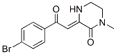 CAS#: 178408-21-4， (3Z)-3-[2-(4-Bromophenyl)-2-Oxoethylidene]-1-Methylpiperazin-2-One