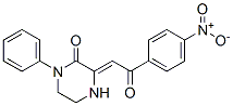 CAS 登录号：178408-29-2， (3Z)-3-[2-(4-硝基苯基)-2-氧代乙亚基]-1-苯基哌嗪-2-酮