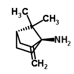 CAS#: 178448-80-1， (4S)-7,7-Dimethyl-2-Methylenebicyclo[2.2.1]Heptan-1-Amine