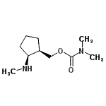 CAS#: 178619-01-7， [(1R,2S)-2-(Methylamino)Cyclopentyl]Methyl Dimethylcarbamate