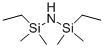 structure of CAS# 17882-94-9, 1-Ethyl-N-(Ethyldimethylsilyl)-1,1-Dimethyl-Silanamine;[[(Ethyl-Dimethyl-Silyl)Amino]-Dimethyl-Silyl]Ethane;Bis(Ethyl-Dimethyl-Silyl)Amine;1,3-Diethyl-1,1,3,3-Tetramethyldisilazane