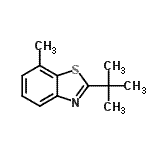CAS#: 178999-25-2， 7-Methyl-2-(2-Methyl-2-Propanyl)-1,3-Benzothiazole
