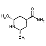 CAS#: 179022-64-1， (2R,4R,6S)-2,6-Dimethyl-4-Piperidinecarboxamide