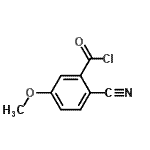 CAS#: 179028-66-1， 2-Cyano-5-Methoxybenzoyl Chloride