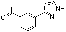 CAS#: 179057-26-2， 3-(1H-Pyrazol-3-Yl)-Benzaldehyde