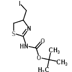 CAS#: 179116-01-9， 2-Methyl-2-Propanyl [4-(Iodomethyl)-4,5-Dihydro-1,3-Thiazol-2-Yl]Carbamate